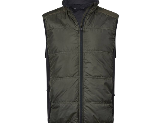 Bodywarmer bi-matière