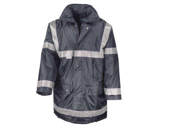 Parka bandes rétro réfléchissantes
