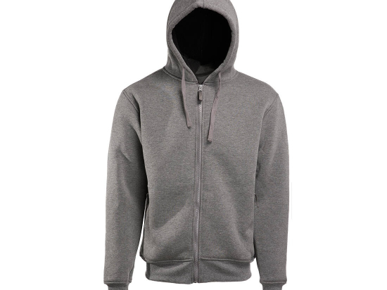 Sweat capuche zippé doublé polaire sherpa