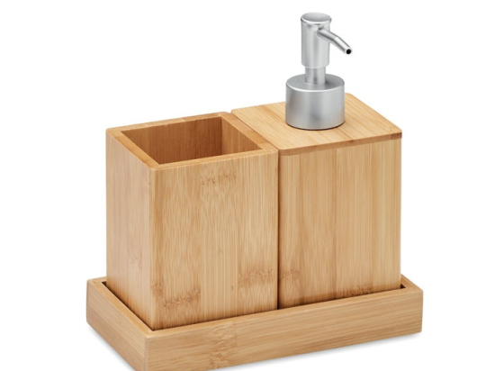SUOMI - Set de bain 3 pièces en bambou