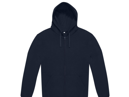 Sweat zippé à capuche unisexe