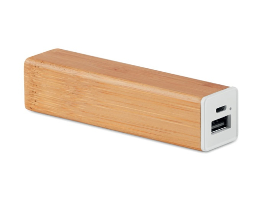 POWERBAM - batterie externe bambou 2200 mAh