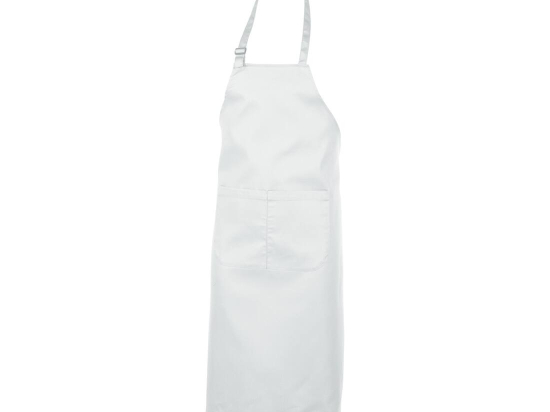 Tablier à bavette 100% coton avec poche