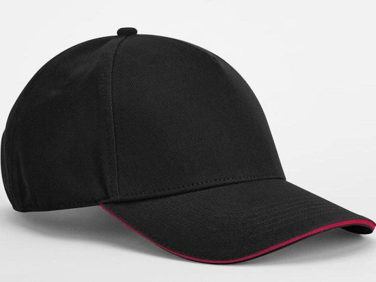 Casquette en coton organique avec liseré