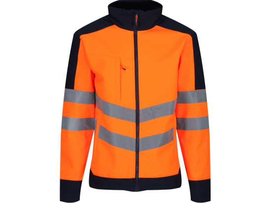 Veste softshell 3 couches haute visibilité