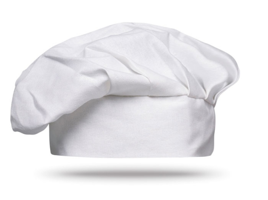 CHEF - Toque de chef en coton 130g/m2