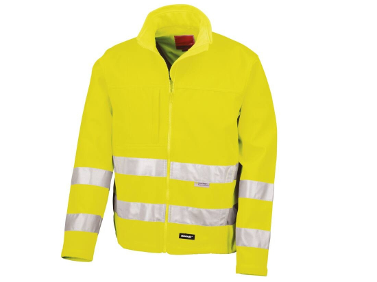 Veste softshell visibilité