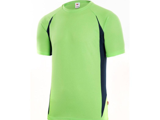 Tee-shirt technique bicolore