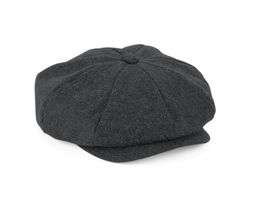 Casquette gavroche en laine melton