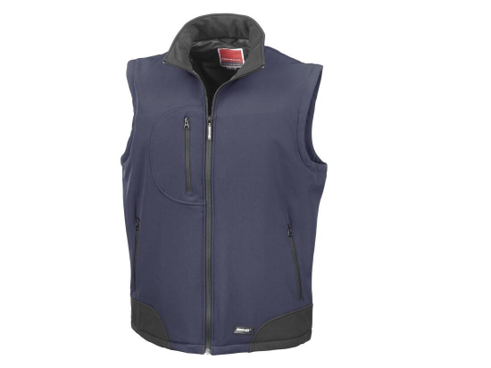Bodywarmer softshell