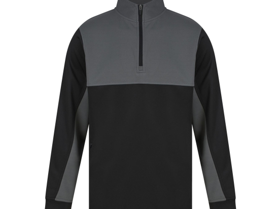 Sweat de sport col zippé