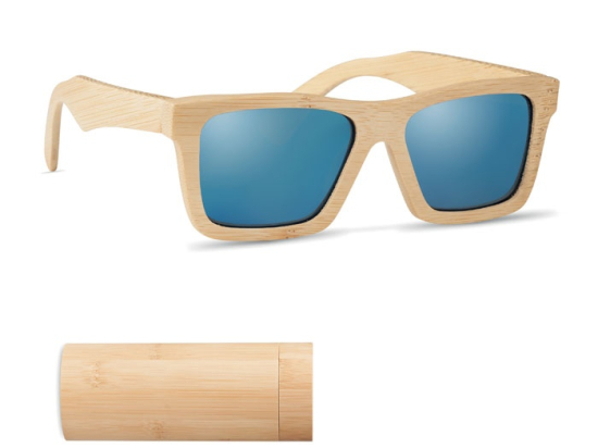 WANAKA - Lunettes de soleil étui bambou