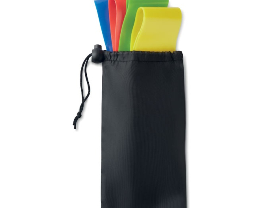 FITBAND - Set de 4 bandes de fitness TPE