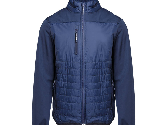 Blouson bi-matière doublé polaire