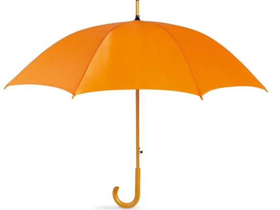 CUMULI - Parapluie avec poignée en bois