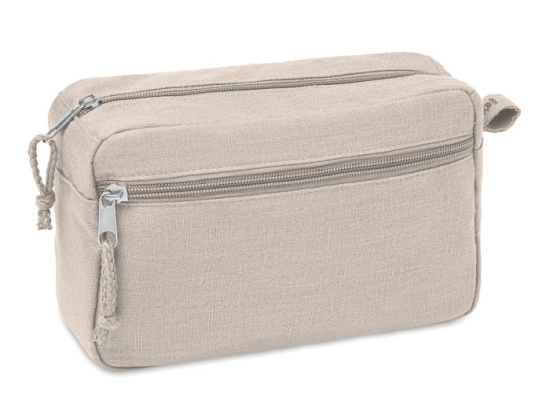 NAIMA COSMETIC - Trousse de toilette en chanvre