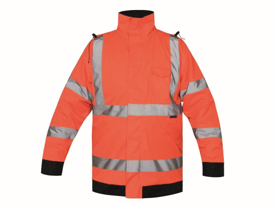Veste de pluie haute visibilité