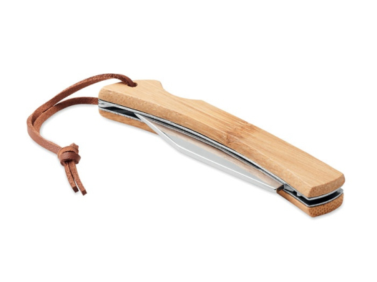 MANSAN - Couteau pliable en bambou
