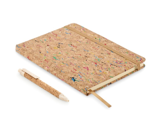 CORNOTA - Cahier A5 en liège de couleur