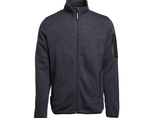 Veste polaire tricotée homme