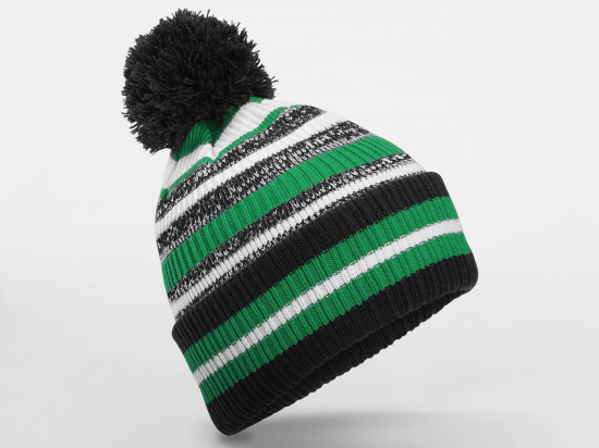 Bonnet avec pompon pour supporters