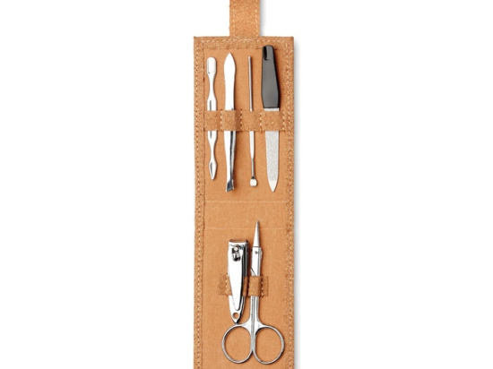 NAILKIT CORK - Set de manucure en liège