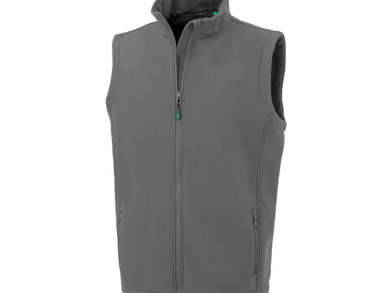 Bodywarmer softshell homme en polyester recyclé