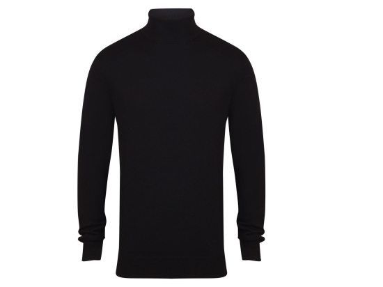 Pull col roulé