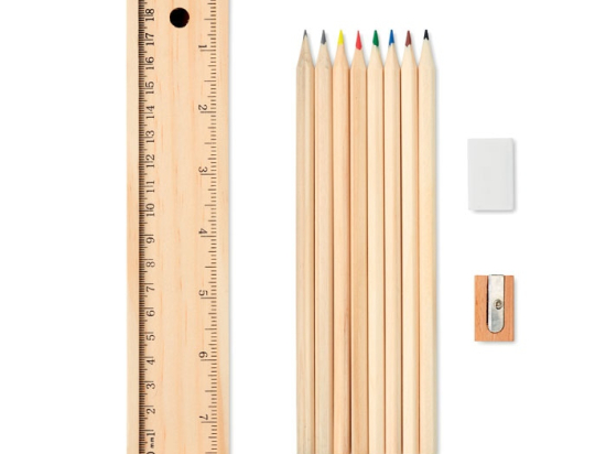 TODO SET - Set de 12 crayons en bois