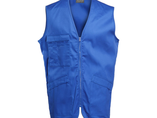Gilet multi-poches polycoton