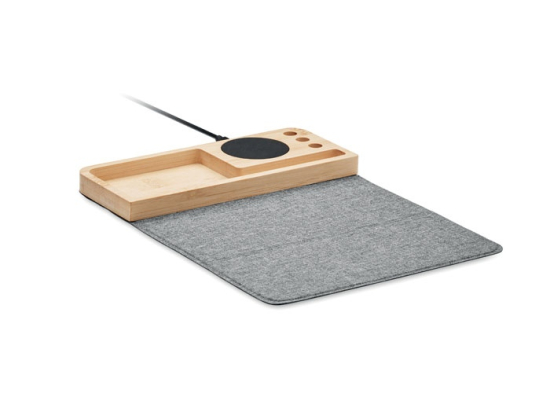 PANDU - Chargeur sans fil bambou 15W