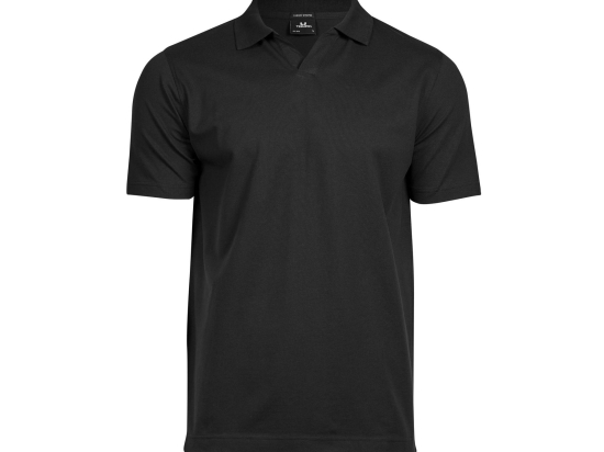 Polo stretch col v homme bio