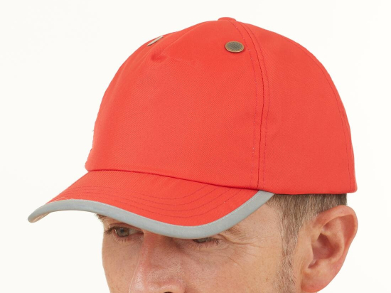 Casquette casque haute visibilité