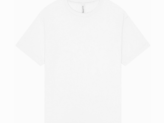 Tee-shirt unisexe coupe boxy