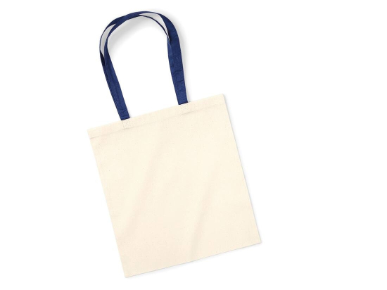 Sac shopping aux anses contrastées