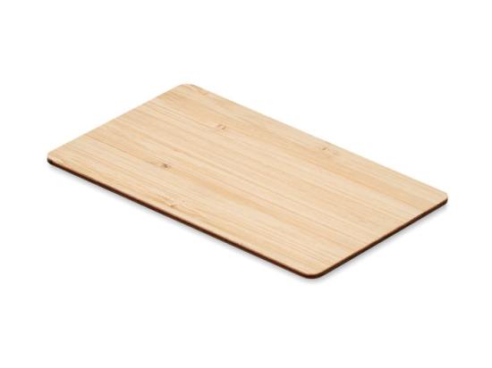 CUSTOS + - Carte RFID bambou