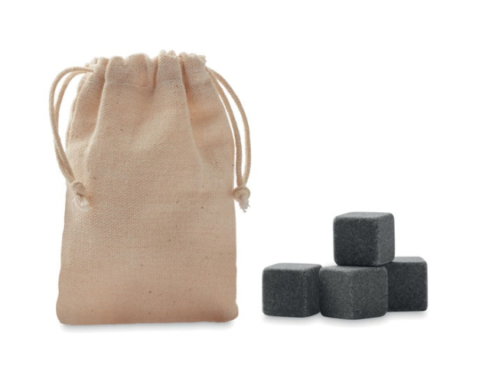 ROCKS - Cube en pierre dans pochette
