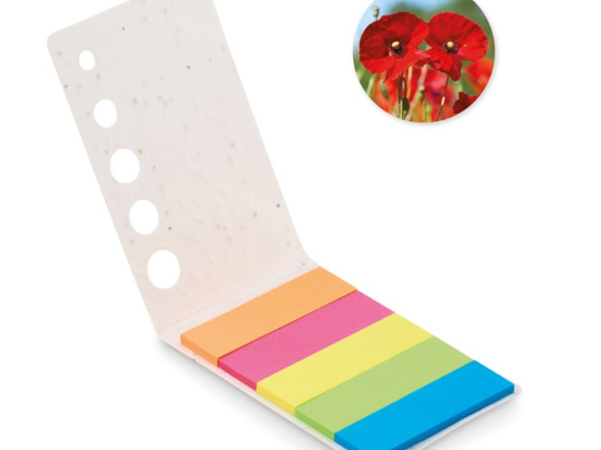 MEMO SEED - Notes adhésives en papier à pla