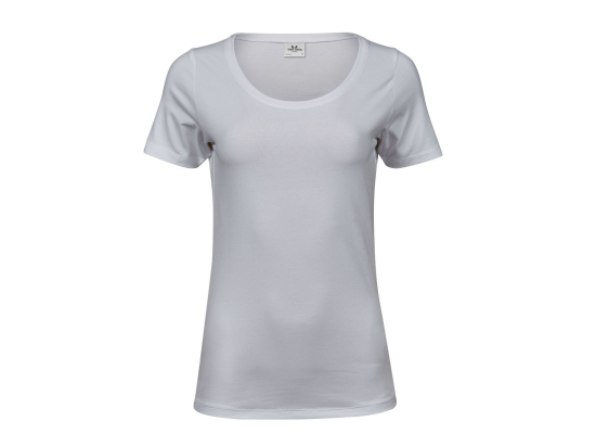 Tee-shirt stretch col rond