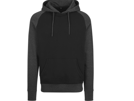 Sweat capuche manches raglan
