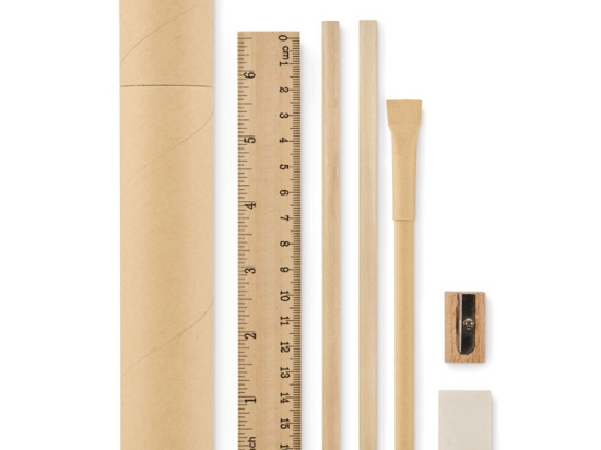 MEJU - Set d'écriture tube en papier