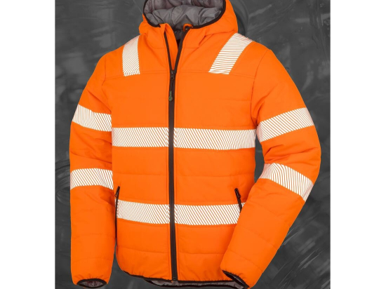 Veste haute visibilité en polyester recyclé