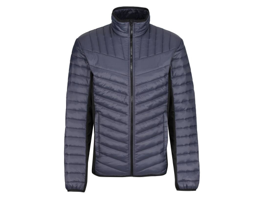 Veste matelassée bi-matière
