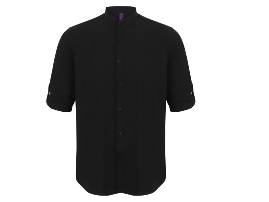 Chemise homme col mao