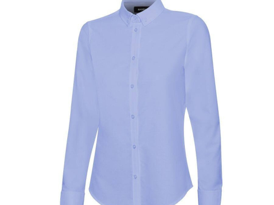 Chemise oxford stretch femme