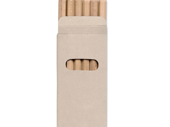 ABIGAIL - 6 Crayons de couleur