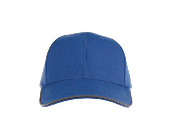 Casquette 6 pans liseré réfléchissant