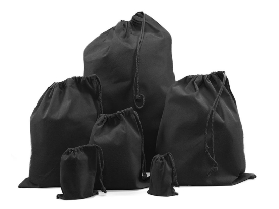 Petits sacs en coton recyclé
