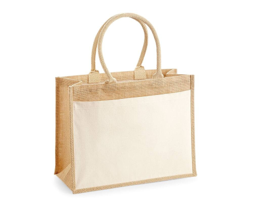 Grand sac en toile de jute