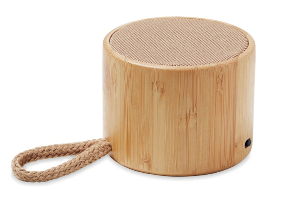 COOL - Haut-parleur sans fil bambou